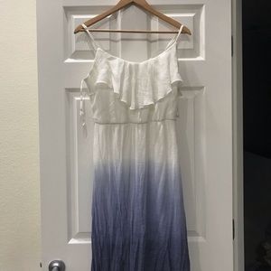 Ombré summer maxi dress